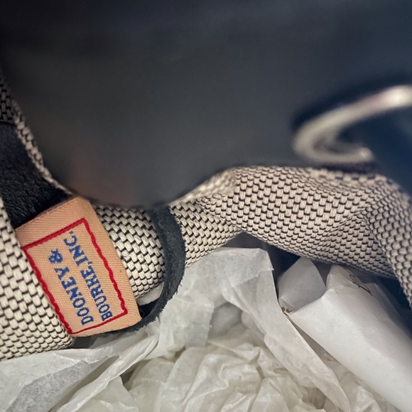 Dooney & Bourke Black Pebble Grain Leather Drawstring Bag 11 X 10.75 NEW - Picture 14 of 16